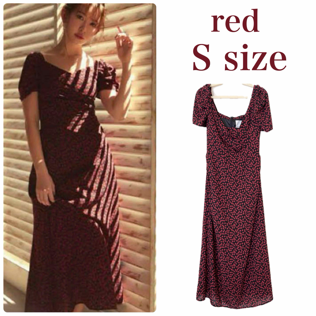 Her lip to - Cherry Pattern Cache-Coeur One-Pieceの通販 by Her lip to - Cherry Pattern Cache-Coeur One-Pieceの通販 by