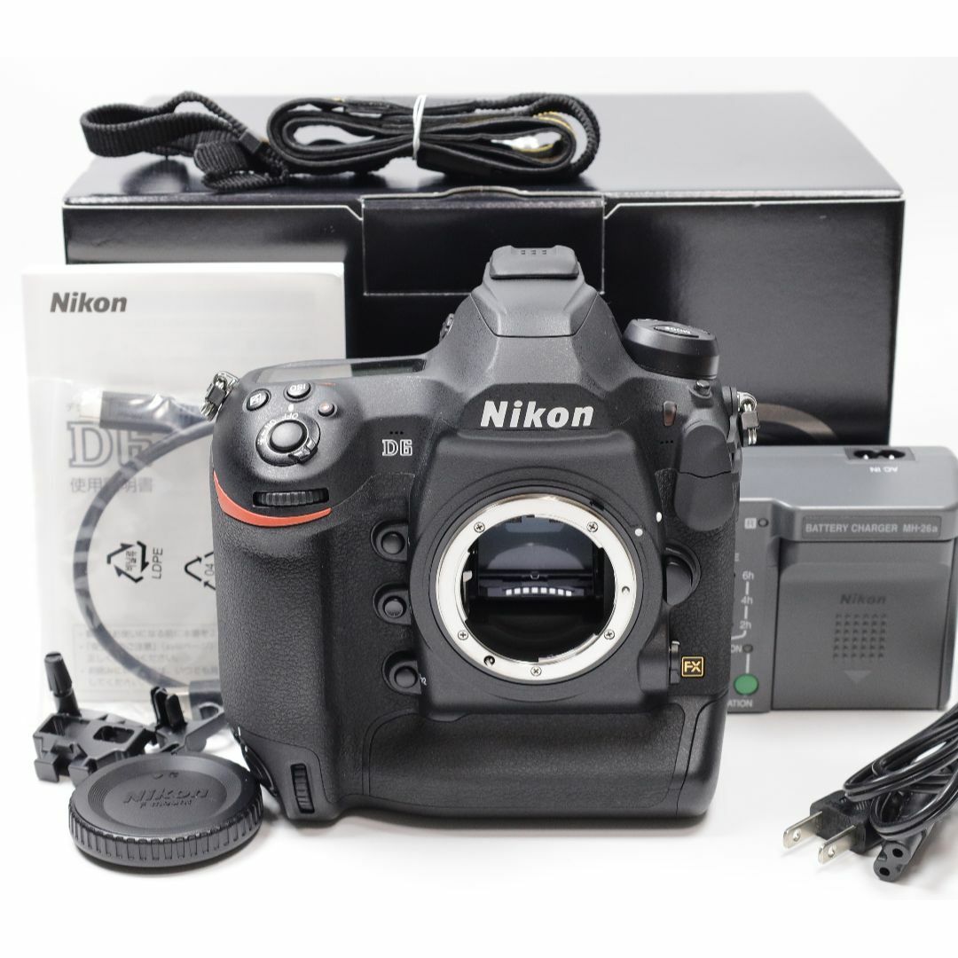 Nikon - Nikon D6 20.8MP ショット数1392回【ほぼ新品】