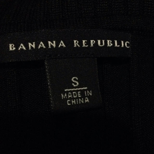 Banana Republic(バナナリパブリック)のharuyun様専用  banana republic 半袖 ニット 黒  レディースのトップス(ニット/セーター)の商品写真