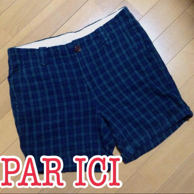 PAR ICI(パーリッシィ)のPAR ICI チェックパンツ♡ レディースのパンツ(ハーフパンツ)の商品写真