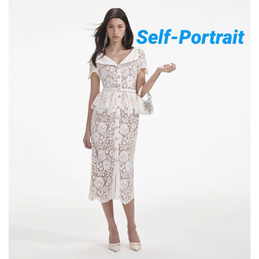 ❇️Selfportrait正規24新作セルフポートレートホワイトレース ❇️Selfportrait正規24新作セルフポートレートホワイトレース