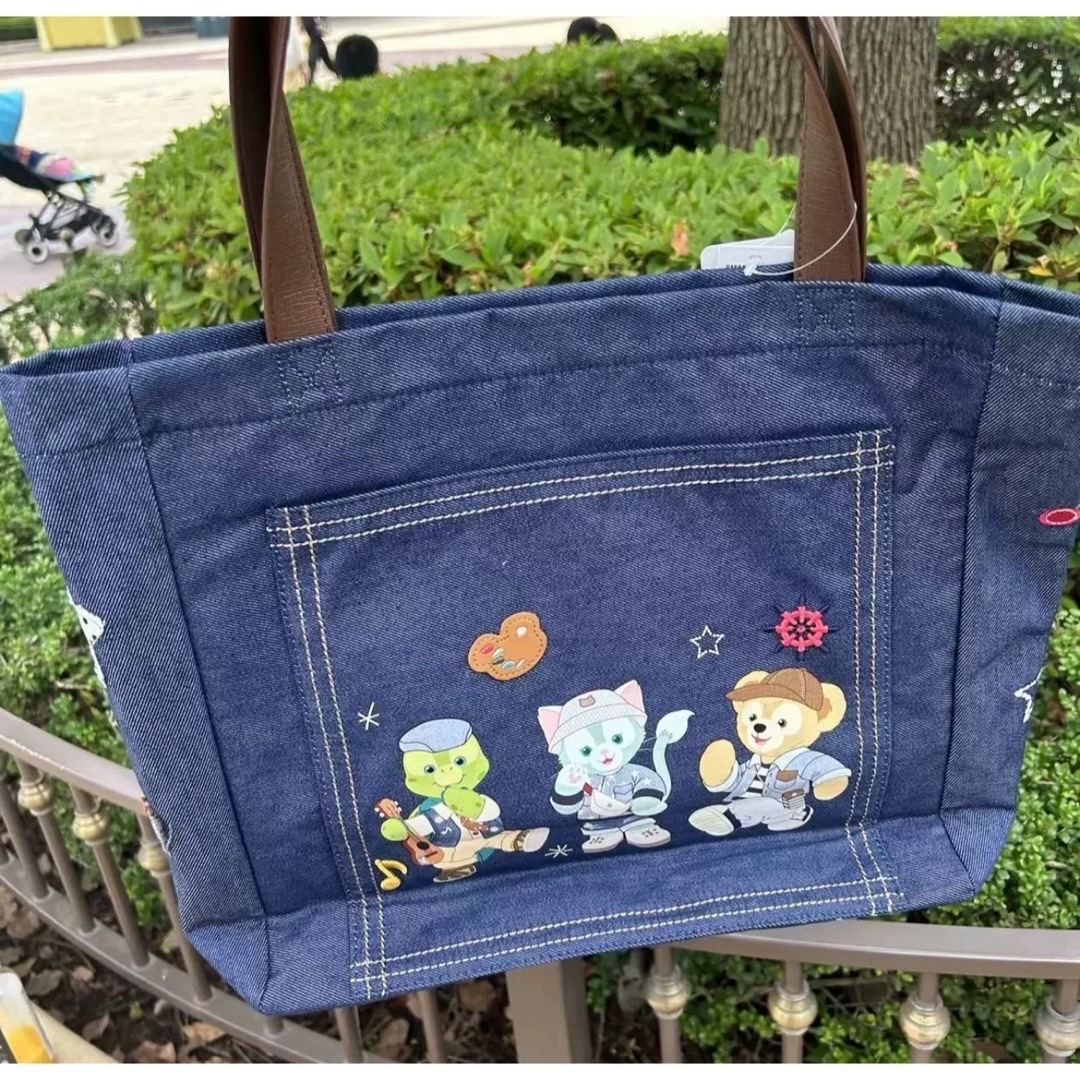 上海ディズニー デニムシリーズ ダッフィーフレンズ トートバッグ 上海ディズニー デニムシリーズ ダッフィーフレンズ トートバッグ