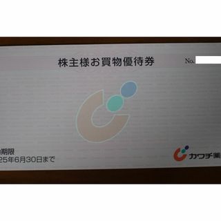 カワチ薬品 株主優待 5000円分×4冊セット(ショッピング)