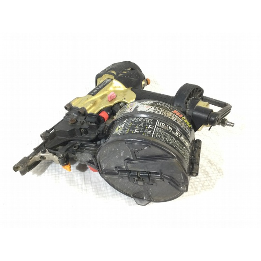 日立 - ☆中古品☆HITACHI 日立工機 90mm 高圧 ロール釘打機 日立 - ☆中古品☆HITACHI 日立工機 90mm 高圧 ロール釘打機