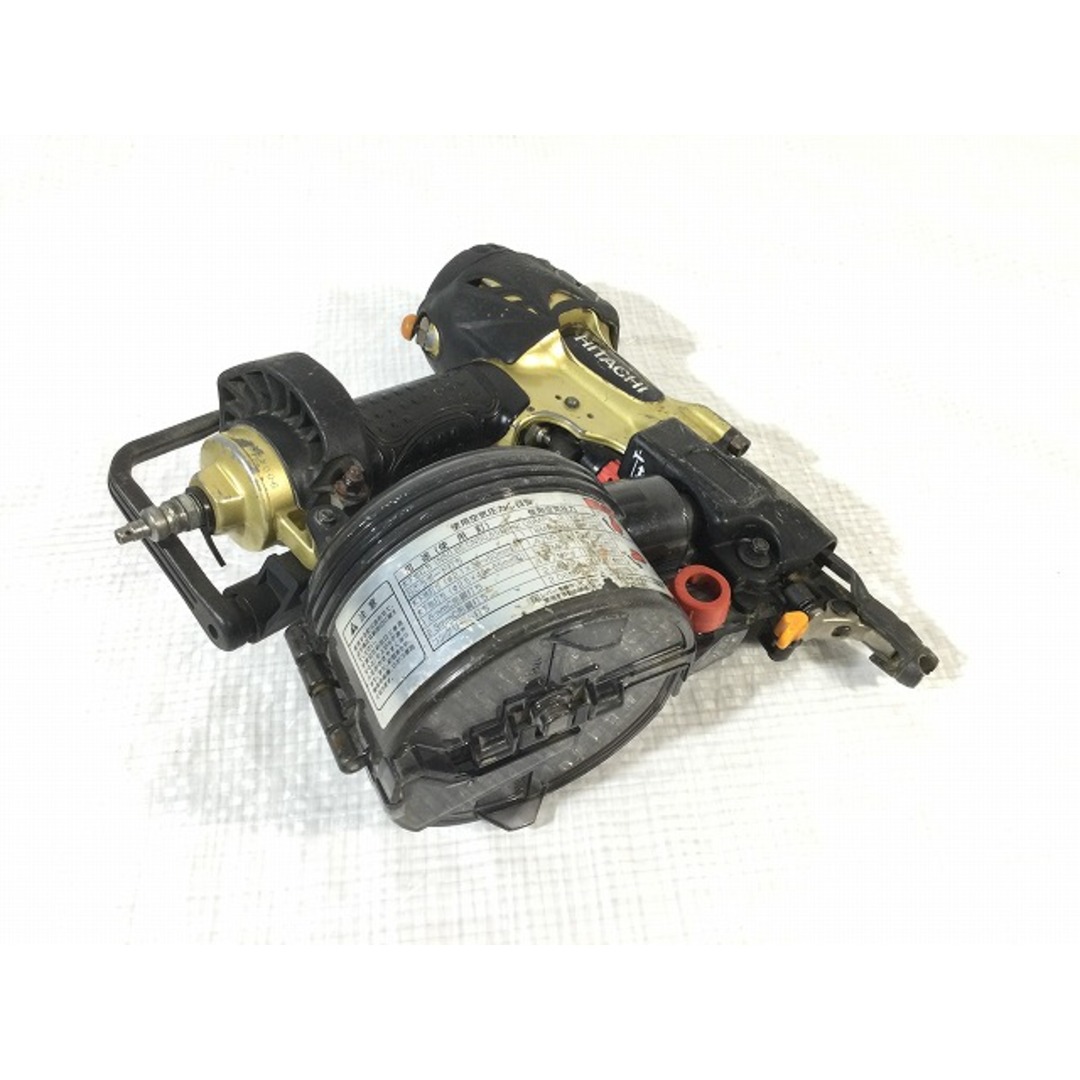 日立 - ☆中古品☆HITACHI 日立工機 90mm 高圧 ロール釘打機 日立 - ☆中古品☆HITACHI 日立工機 90mm 高圧 ロール釘打機