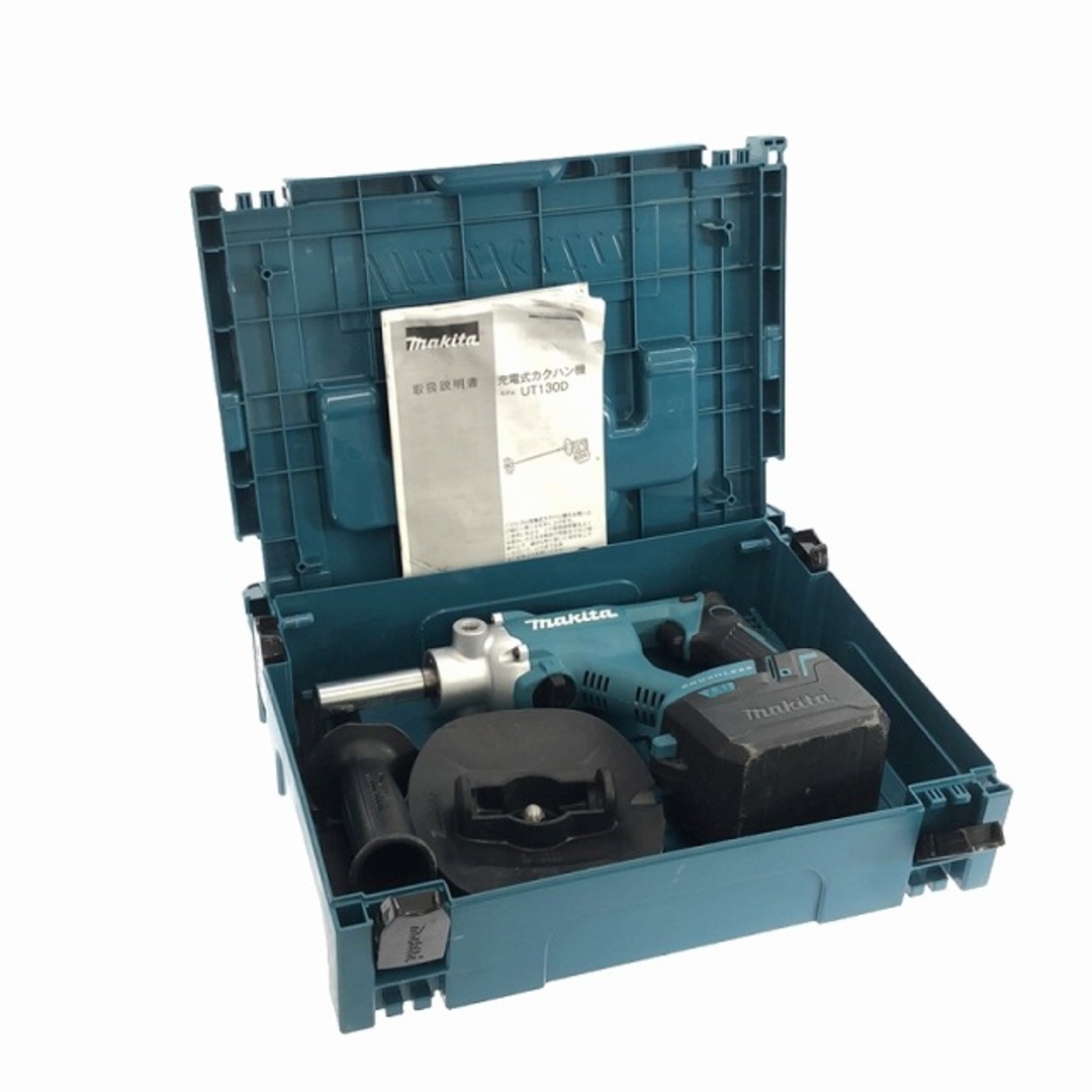 Makita - ☆中古品☆makita マキタ 18V 充電式カクハン機 UT130D Makita - ☆中古品☆makita マキタ 18V 充電式カクハン機 UT130D