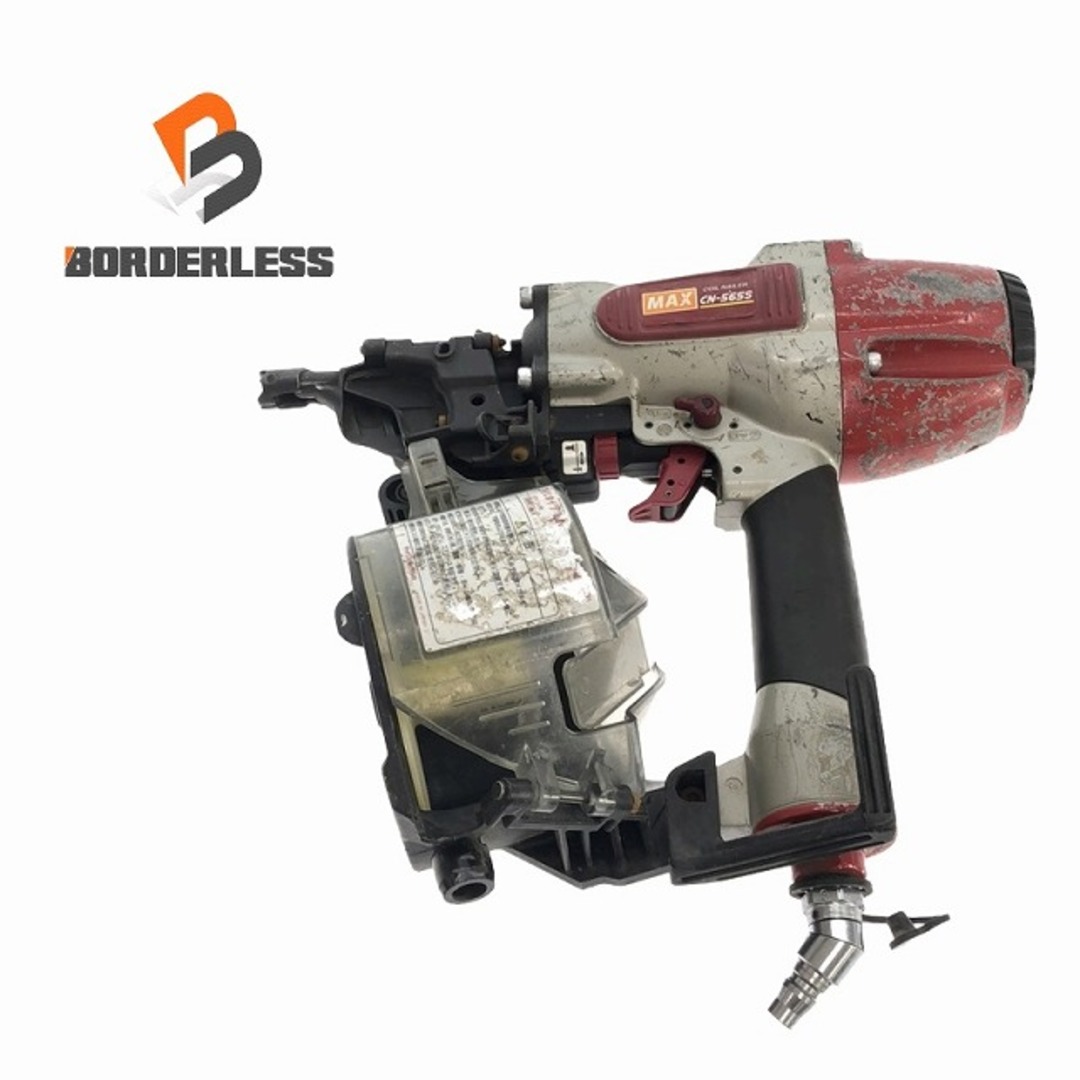 MAX】マックス 65ミリ常圧 釘打機 CN-565 ケース、取説付き MAX】マックス 65ミリ常圧 釘打機 CN-565 ケース、取説付き