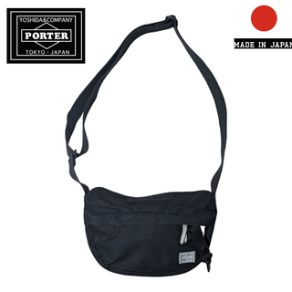 ポーター(PORTER)のPORTER BEAT ブラック ミニ ボディ ショルダーバッグ(ボディーバッグ)