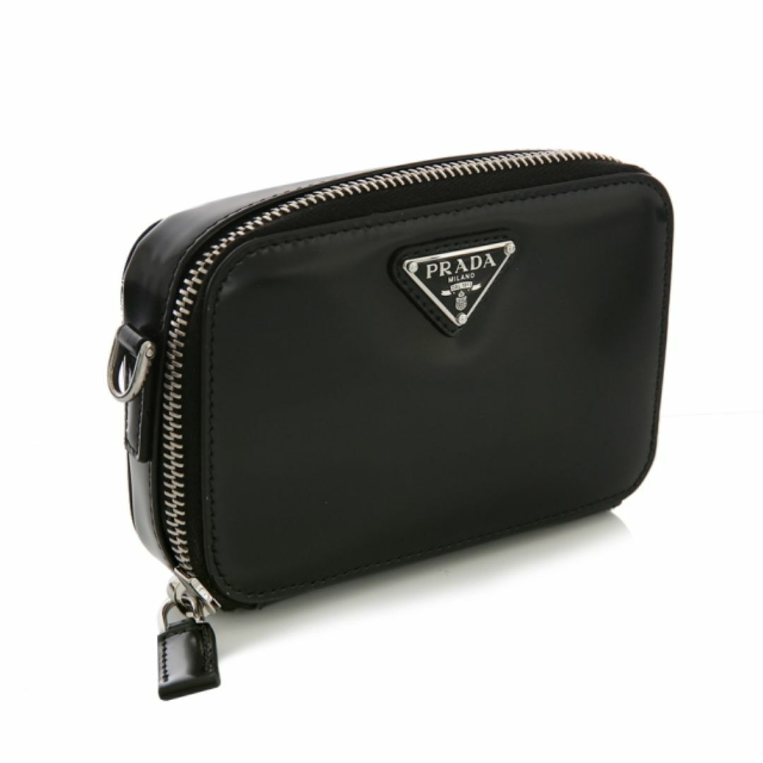 PRADA - ○新品/正規品○ PRADA ブラッシュドレザー ミニポーチ PRADA - ○新品/正規品○ PRADA ブラッシュドレザー ミニポーチ