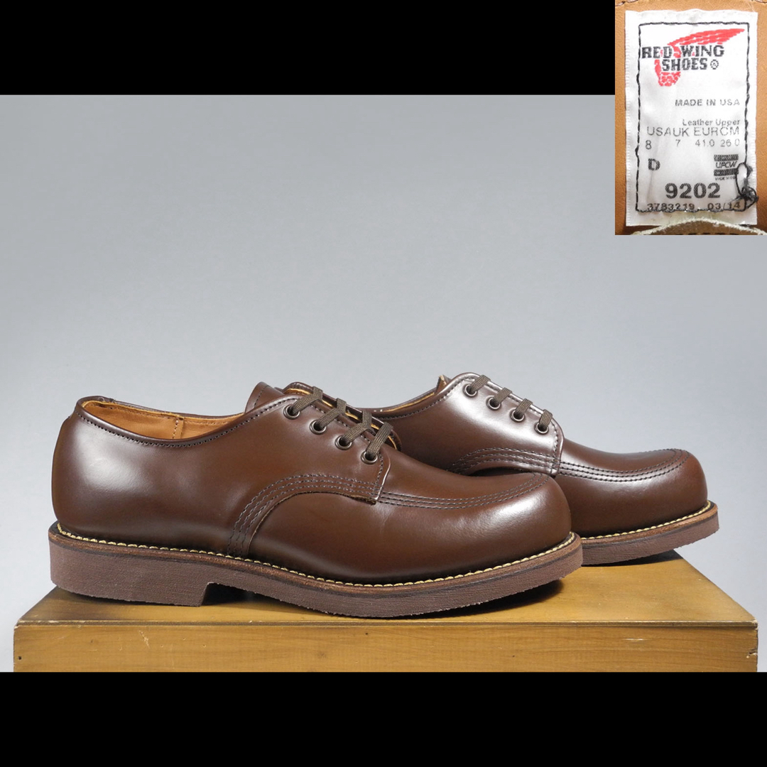 REDWING - 9202ガレージマンオックスフォード9201 9203 8050 REDWING - 9202ガレージマンオックスフォード9201 9203 8050