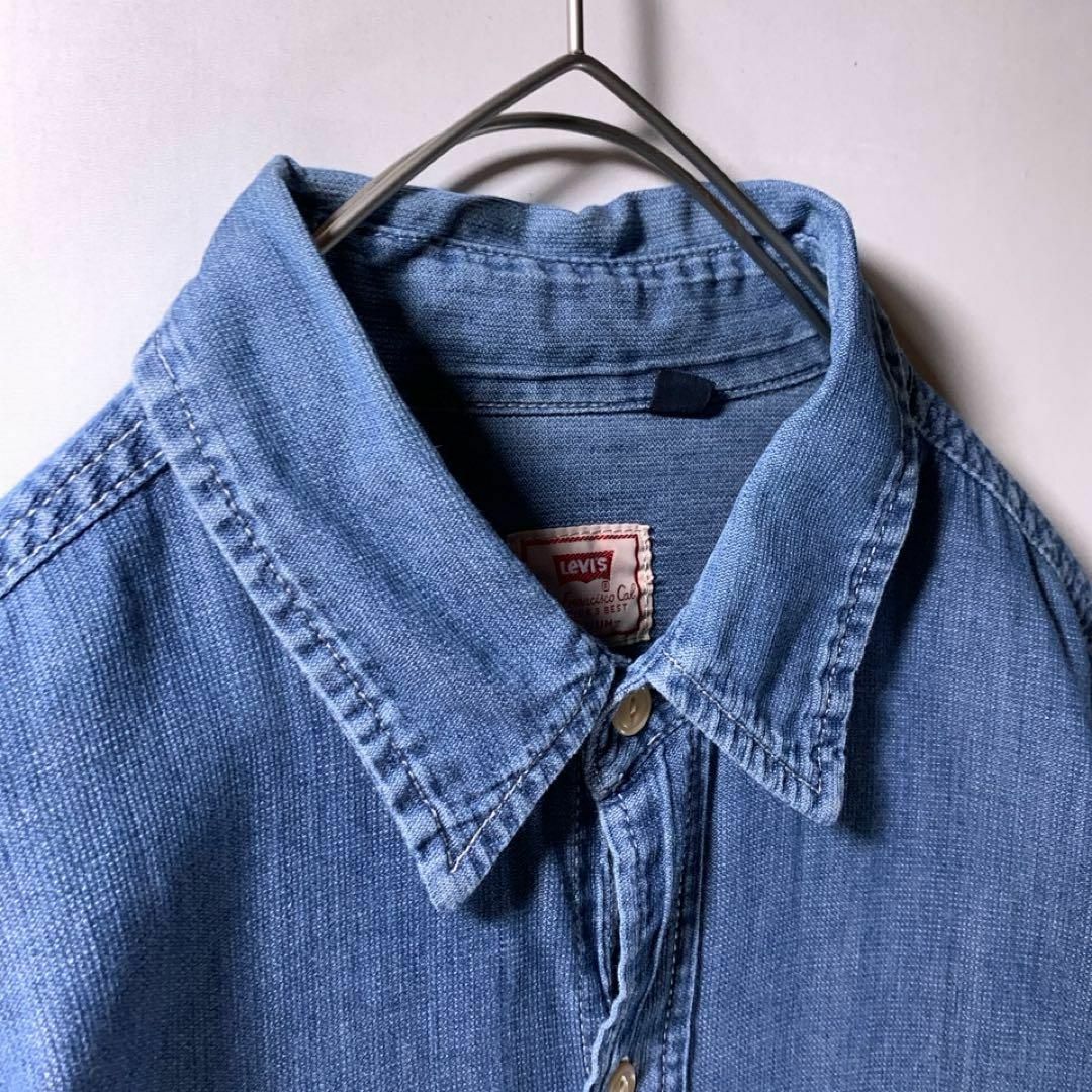 Levi's - 90s 古着 極東 リーバイス デニム ウエスタンシャツ Levi's - 90s 古着 極東 リーバイス デニム ウエスタンシャツ