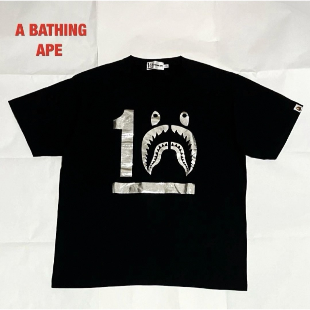 A BATHING APE - 【希少】A BATHING APE シャークTシャツ 10周年 A BATHING APE - 【希少】A BATHING APE シャークTシャツ 10周年