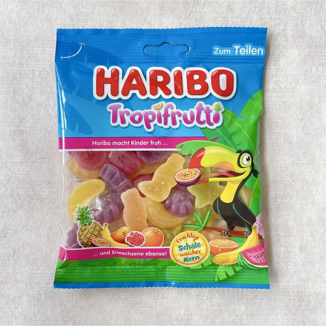 HARIBO【日本未販売】tropifrutti 175g トロピカルフルーツの HARIBO【日本未販売】tropifrutti 175g トロピカルフルーツの