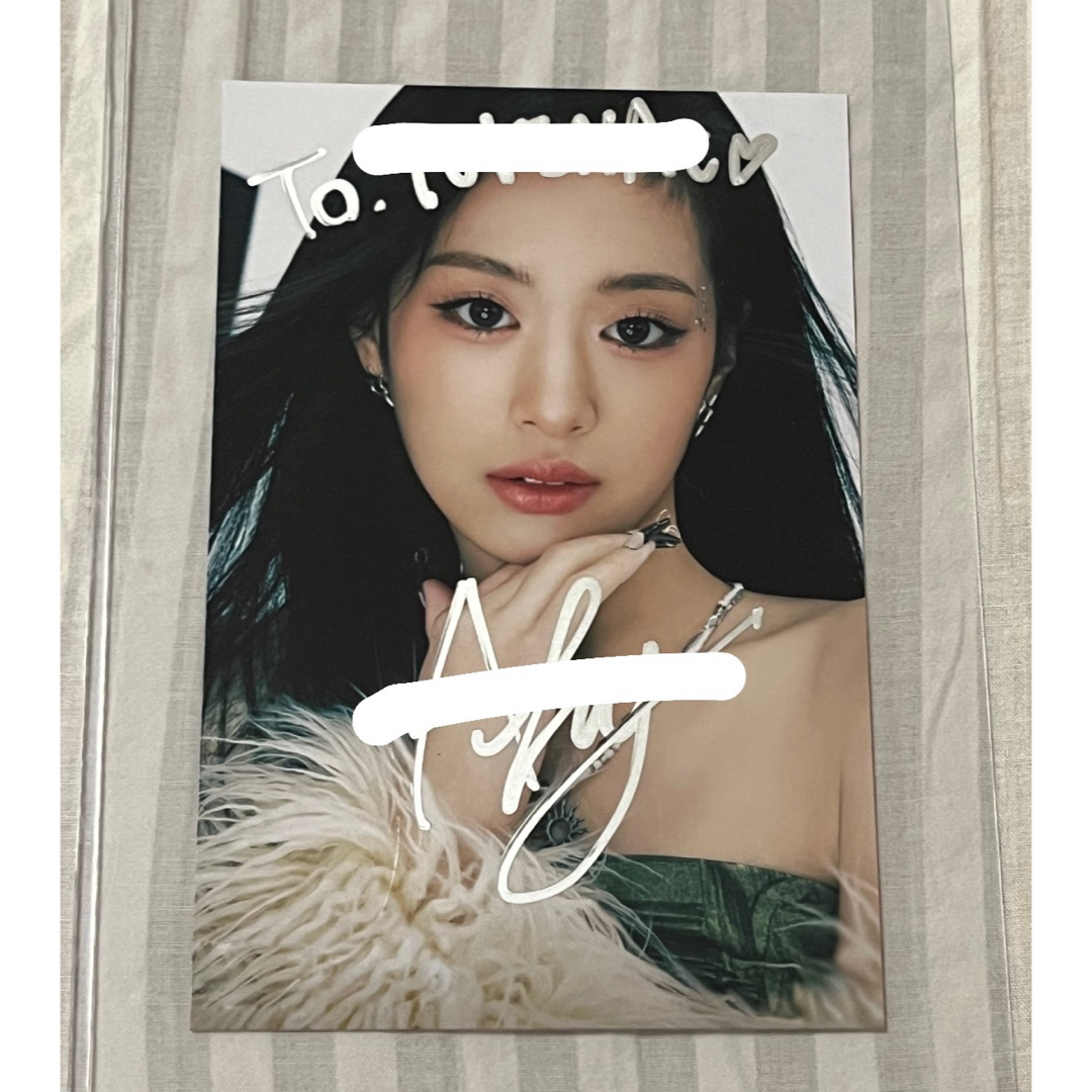 BABYMONSTER アヒョン 直筆サイン入りポストカード ahyun BABYMONSTER アヒョン 直筆サイン入りポストカード ahyun
