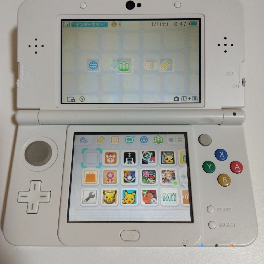 New Nintendo 3DS 本体 ホワイト ポケモンバンク ポケムーバー New Nintendo 3DS 本体 ホワイト ポケモンバンク ポケムーバー