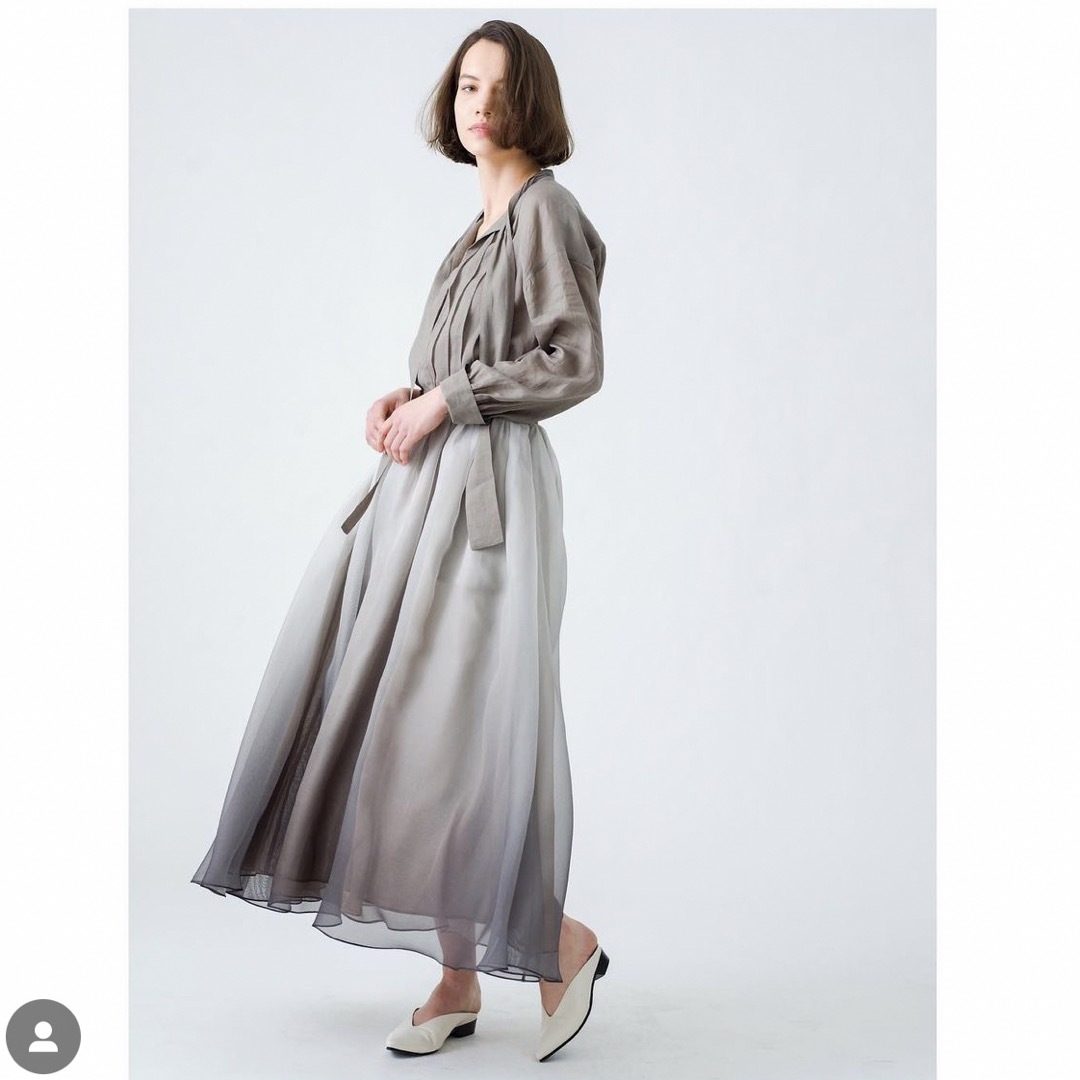 ebure - 2021SS ebure エブール チュールグラデーションスカート ebure - 2021SS ebure エブール チュールグラデーションスカート