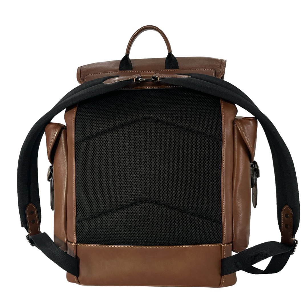 COACH - コーチ リュック 巾着 ヒッチ ロゴ型押し 大容量 COACH - コーチ リュック 巾着 ヒッチ ロゴ型押し 大容量