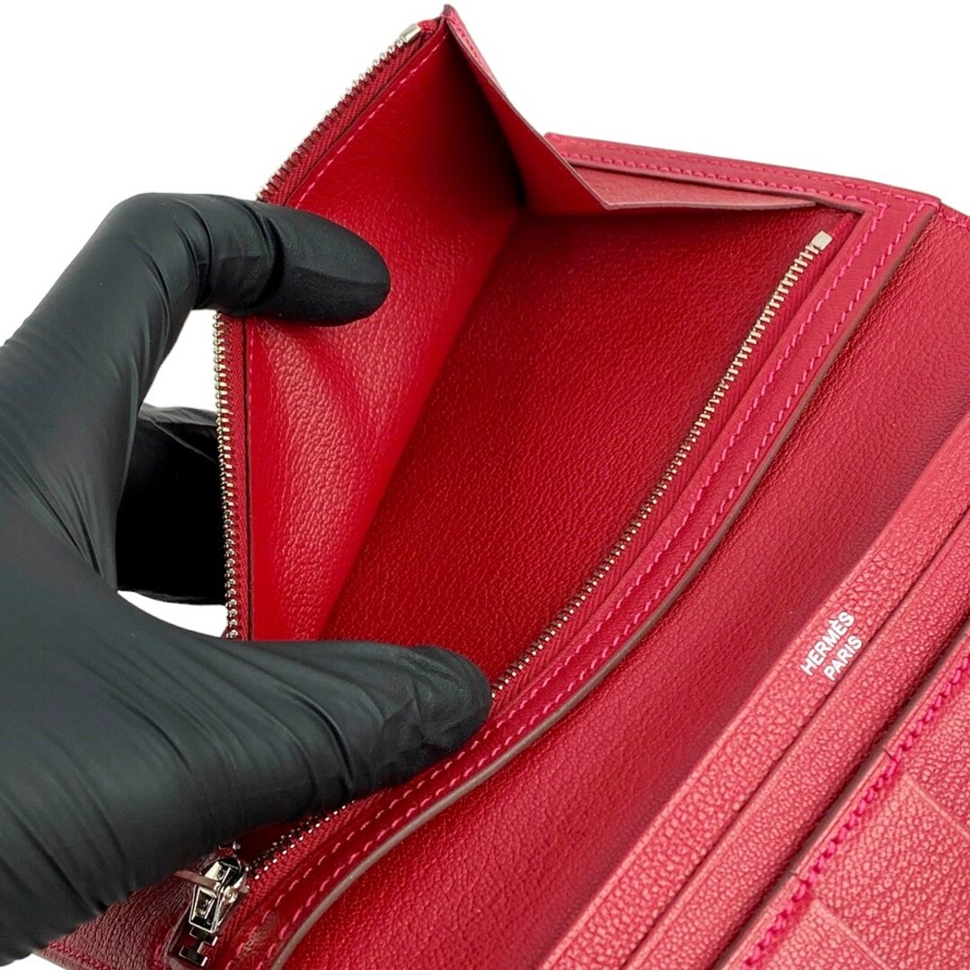 HERMES - □美品□ エルメス ベアン 長財布 オーストリッチ HERMES - □美品□ エルメス ベアン 長財布 オーストリッチ