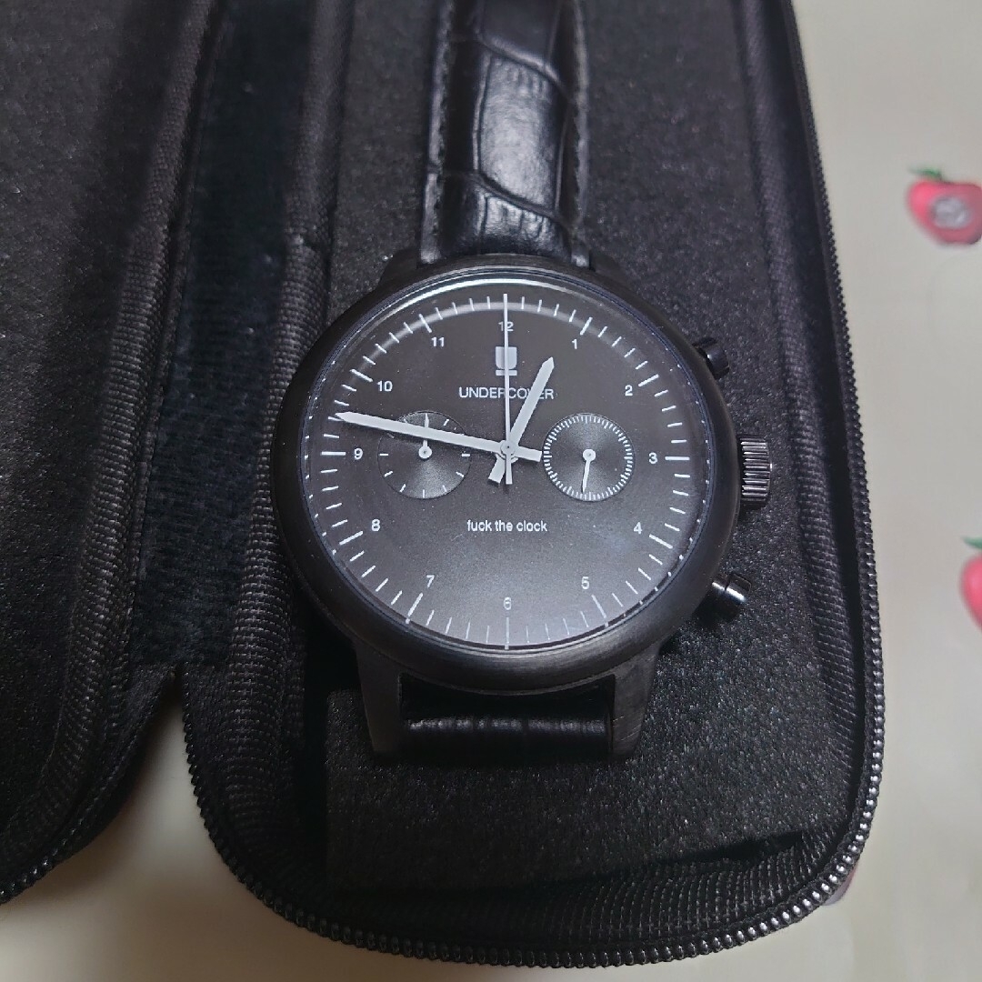 UNDERCOVER - UNDERCOVER fuck the clock 時計 クォーツの通販 UNDERCOVER - UNDERCOVER fuck the clock 時計 クォーツの通販