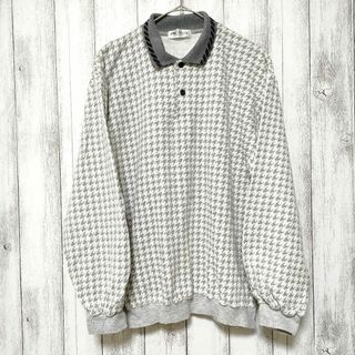 Cecilene セシレーヌ (M)　千鳥格子 トップス ト レーナー