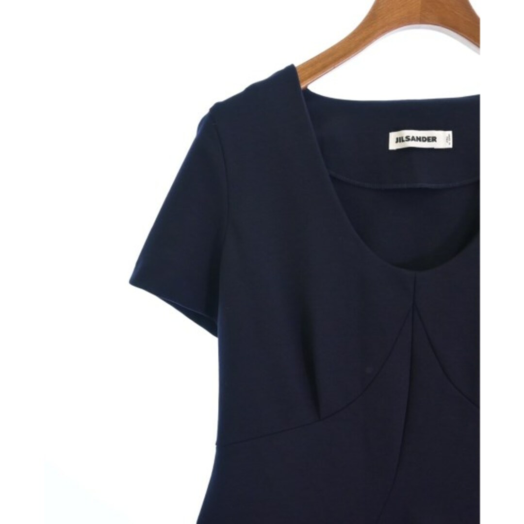 JIL SANDER - JIL SANDER ジルサンダー ワンピース -(M位) 紺 JIL SANDER - JIL SANDER ジルサンダー ワンピース -(M位) 紺