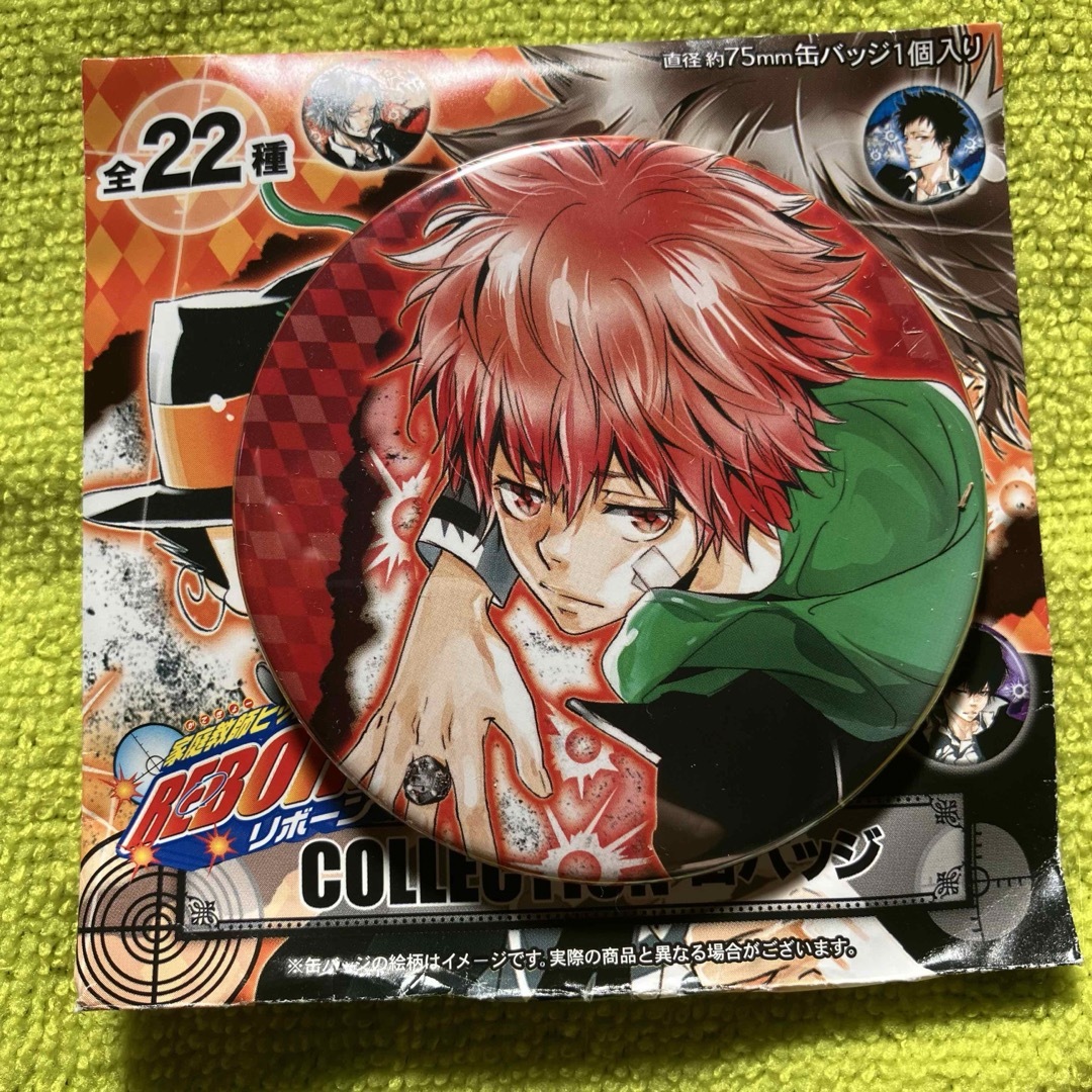 家庭教師ヒットマンREBORN! コレクション缶バッジ 古里炎真 エンタメ/ホビーのおもちゃ/ぬいぐるみ(キャラクターグッズ)の商品写真