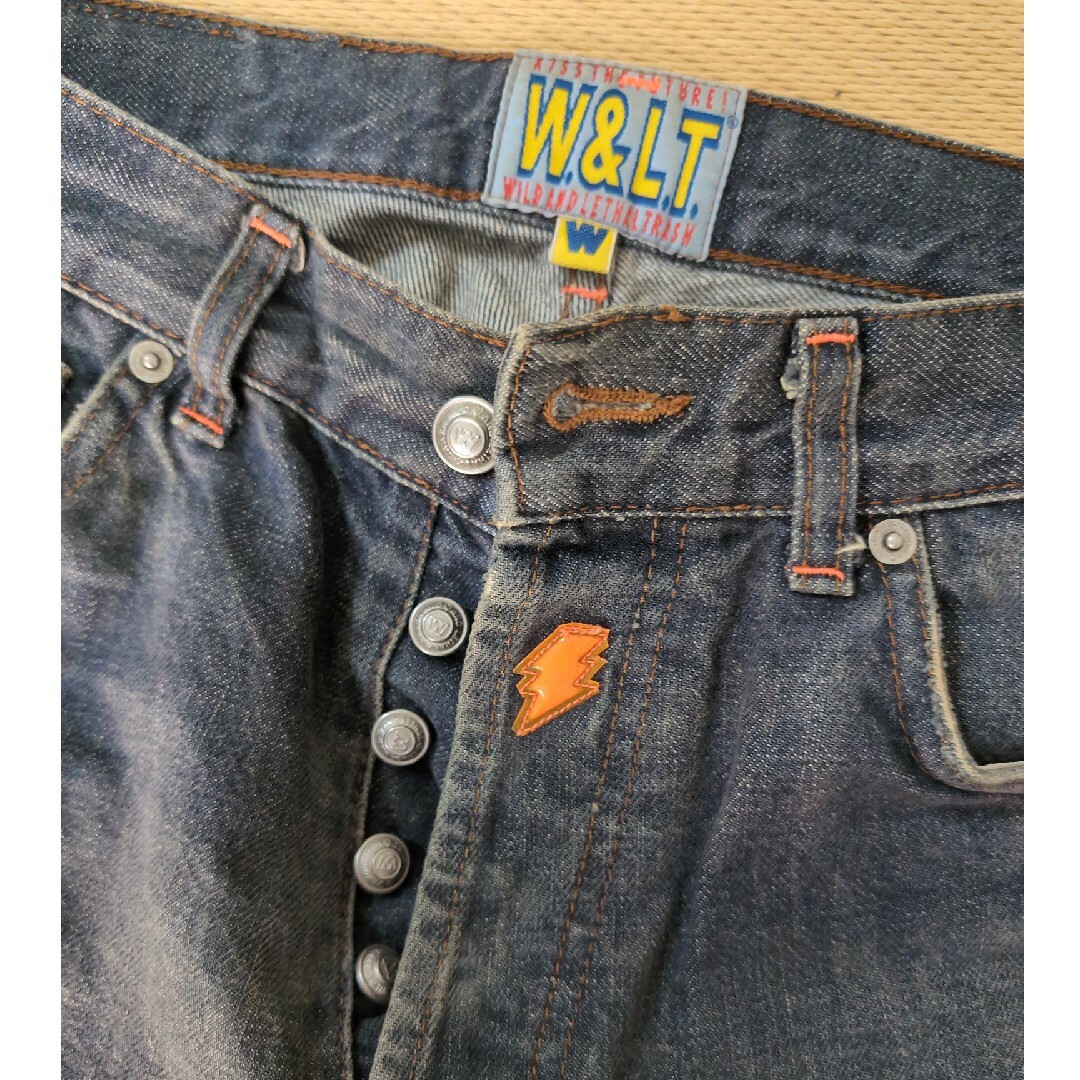 Walter Van Beirendonck - W< メンズデニム XS かなりダメージ Walter Van Beirendonck - W< メンズデニム XS かなりダメージ