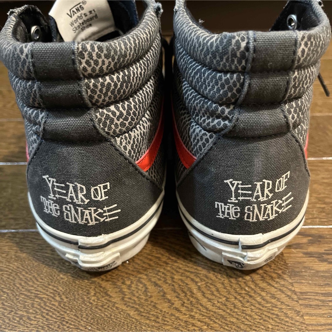 VANS - STUSSY×VANS/SK8-HI/YEAR OF THE SNAKE/27の通販 by あり VANS - STUSSY×VANS/SK8-HI/YEAR OF THE SNAKE/27の通販 by あり