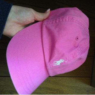 ポロラルフローレン(POLO RALPH LAUREN)のラルフローレン キャップ  ピンク(キャップ)