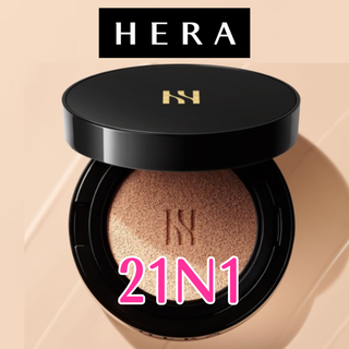 アモーレパシフィック(AMOREPACIFIC)の【新品】HERA ヘラ ブラック クッションファンデ 21N1 本体 15g(ファンデーション)