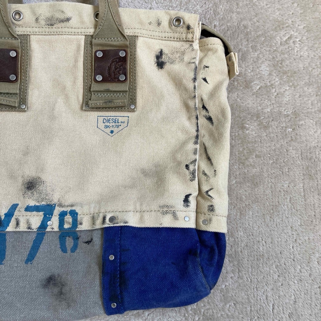 DIESEL - 激レア DIESEL ヴィンテージ キャンバス トートバッグ DIESEL - 激レア DIESEL ヴィンテージ キャンバス トートバッグ