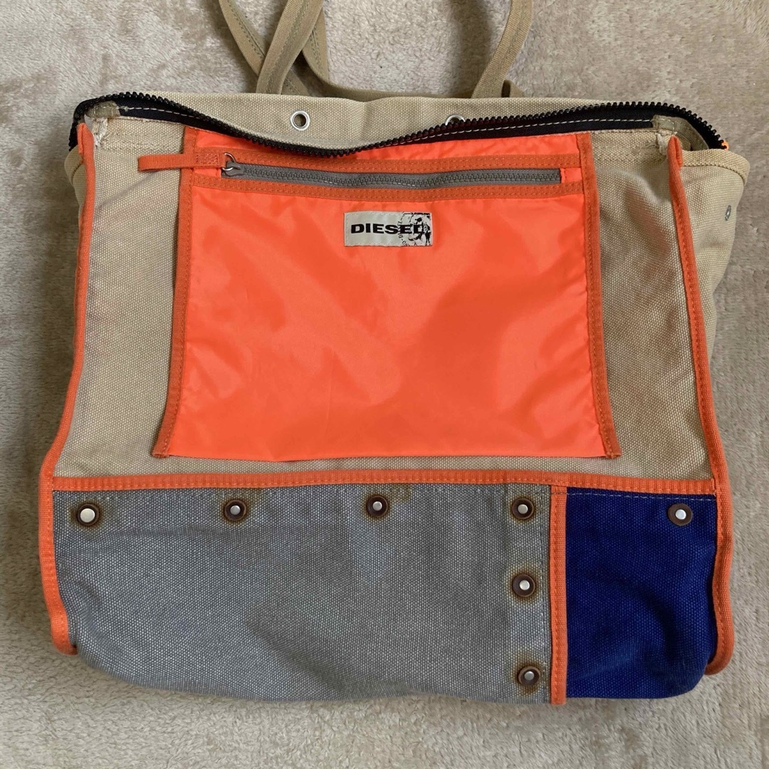 DIESEL - 激レア DIESEL ヴィンテージ キャンバス トートバッグ DIESEL - 激レア DIESEL ヴィンテージ キャンバス トートバッグ