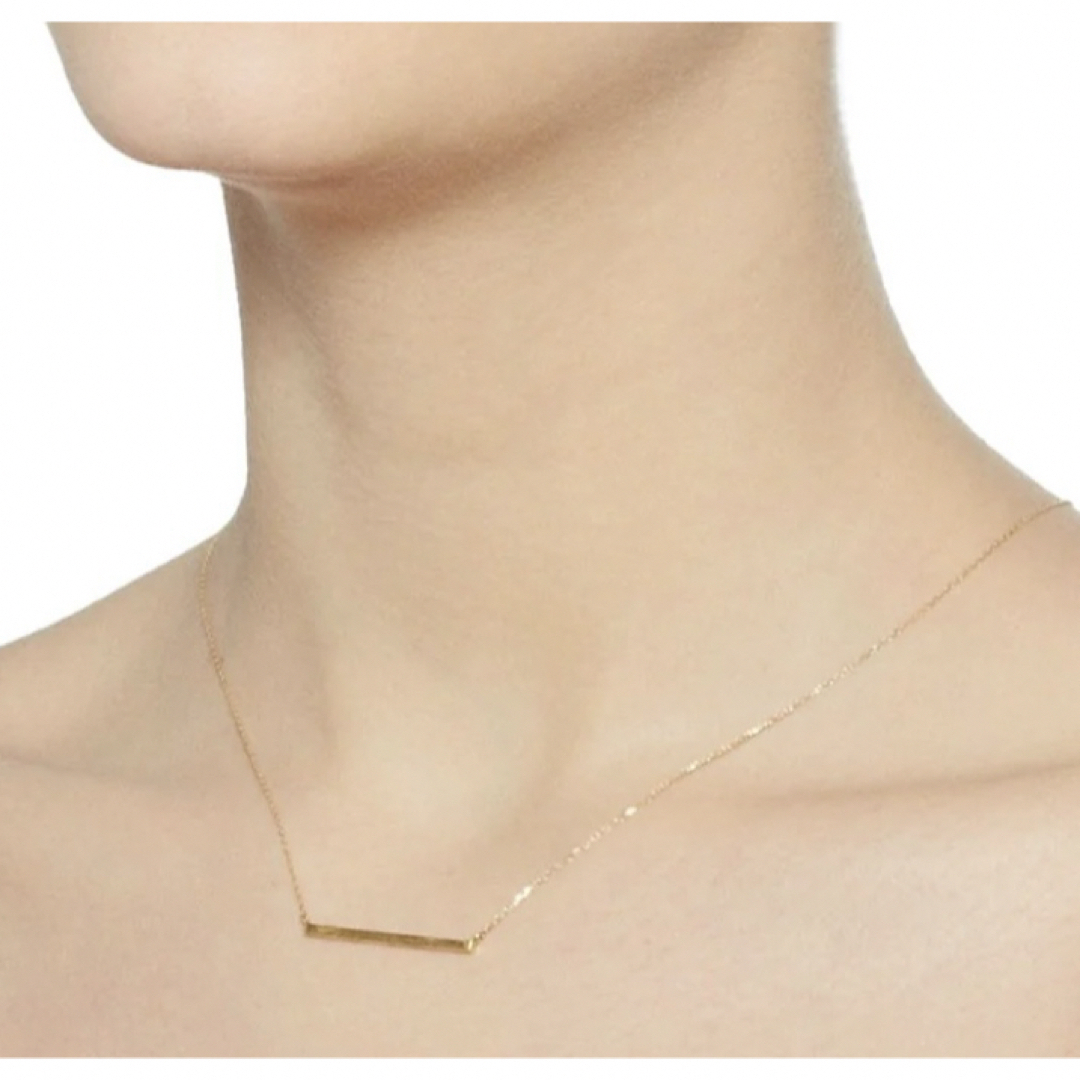 ete - Radiant Lines シンプルゴールドバーネックレス mariha金 ete - Radiant Lines シンプルゴールドバーネックレス mariha金