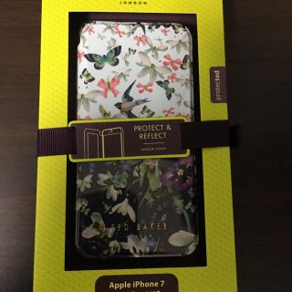 テッドベイカー(TED BAKER)の新品☆TED BAKER iPhone6/7ケース ミラー付き 手帳型(iPhoneケース)