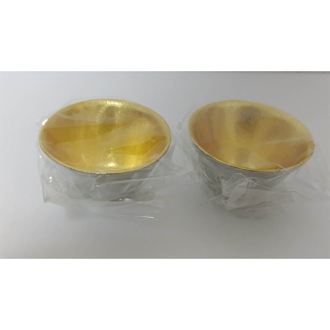 能作 酒器セット 錫 金 未使用品