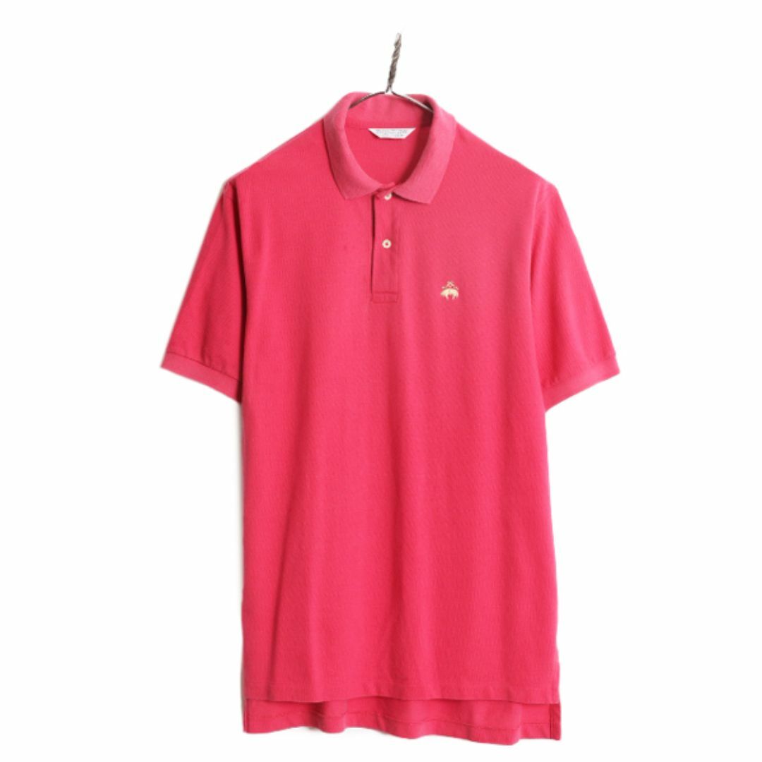 Brooks Brothers - 80s USA製 ブルックスブラザーズ 鹿の子 半袖 Brooks Brothers - 80s USA製 ブルックスブラザーズ 鹿の子 半袖