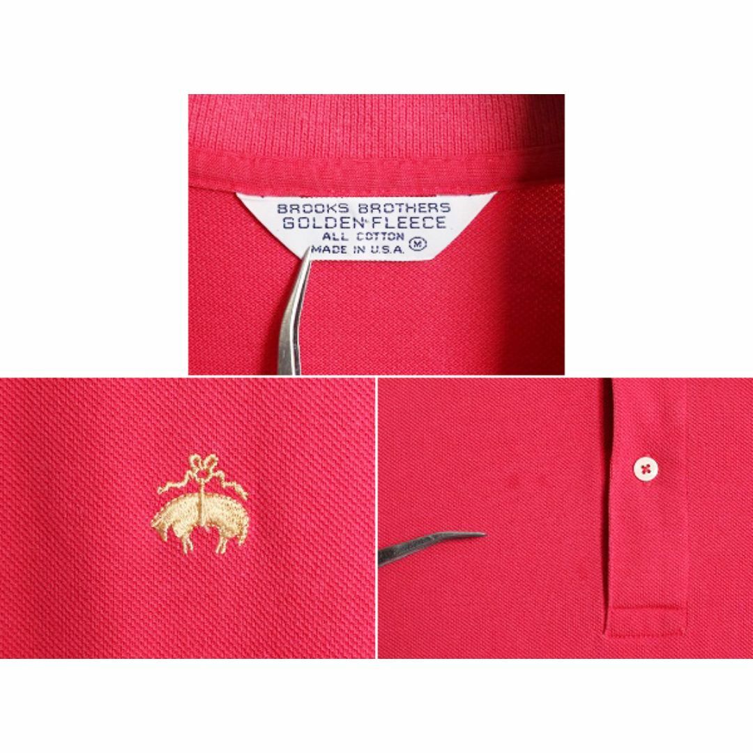 Brooks Brothers - 80s USA製 ブルックスブラザーズ 鹿の子 半袖 Brooks Brothers - 80s USA製 ブルックスブラザーズ 鹿の子 半袖