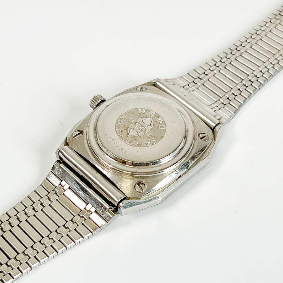 【訳あり】i208 RADO ラドー　クオーツ　ステンレス　シルバー メンズの時計(腕時計(アナログ))の商品写真