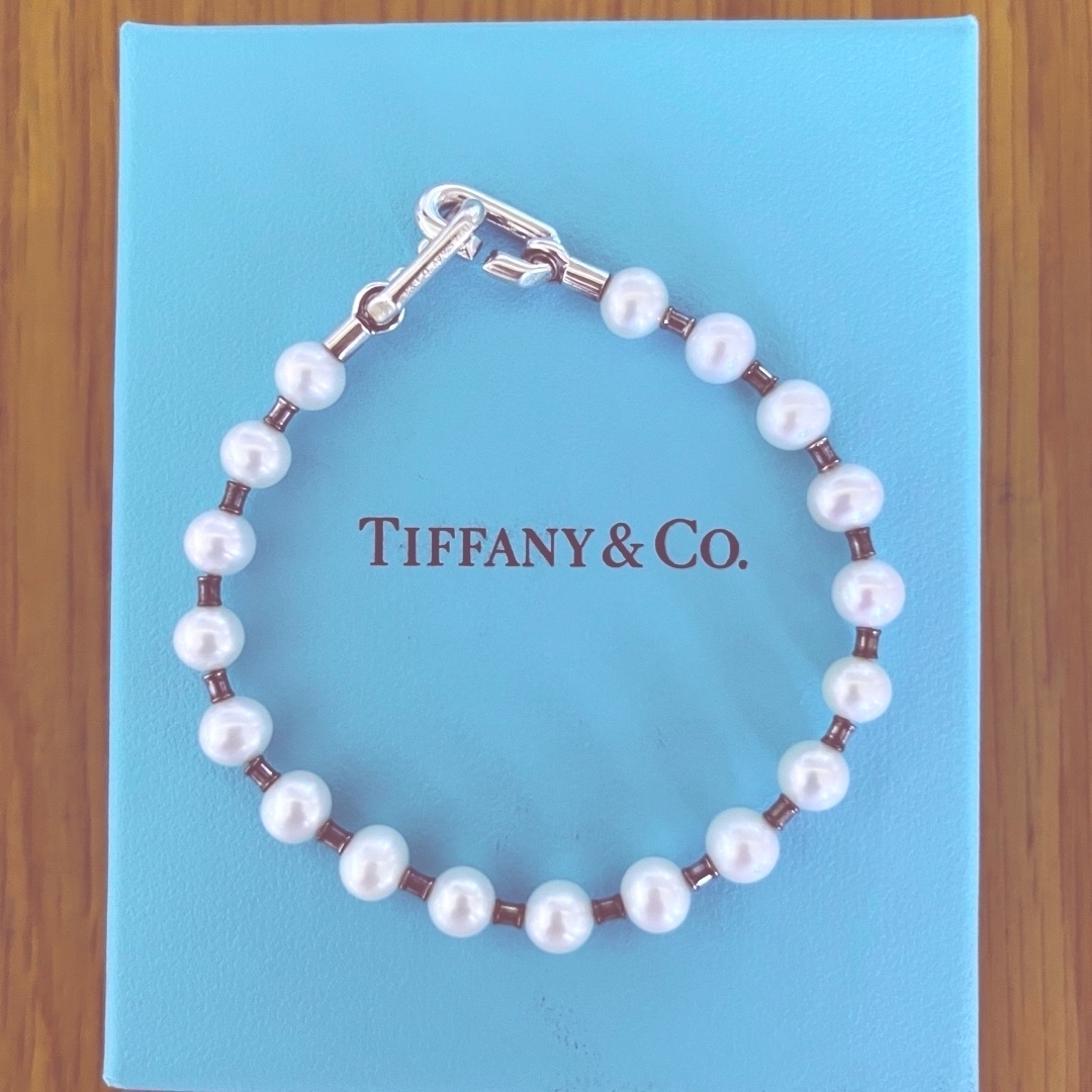 Tiffany & Co. - ティファニー ハードウェア パールブレスレット Tiffany & Co. - ティファニー ハードウェア パールブレスレット
