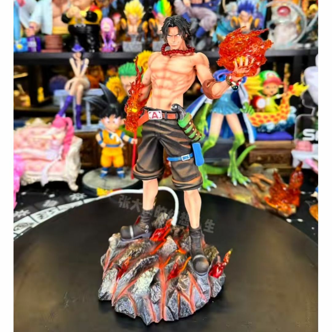 ワンピース 火拳のエース フィギュア ガレージキット pop ワンピース 火拳のエース フィギュア ガレージキット pop