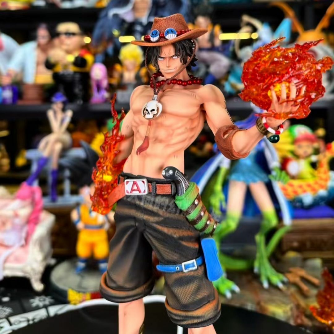 ワンピース 火拳のエース フィギュア ガレージキット pop ワンピース 火拳のエース フィギュア ガレージキット pop