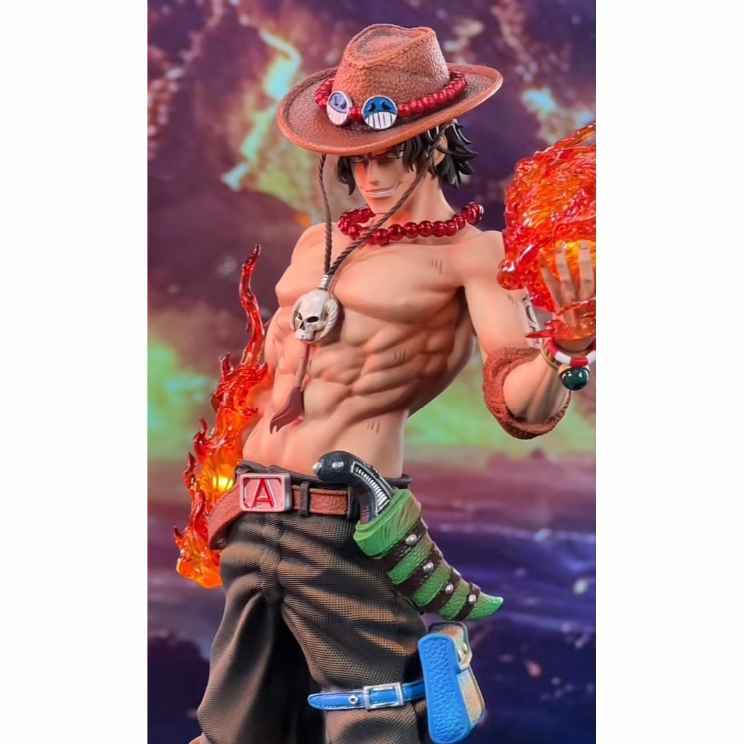 ワンピース 火拳のエース フィギュア ガレージキット pop ワンピース 火拳のエース フィギュア ガレージキット pop