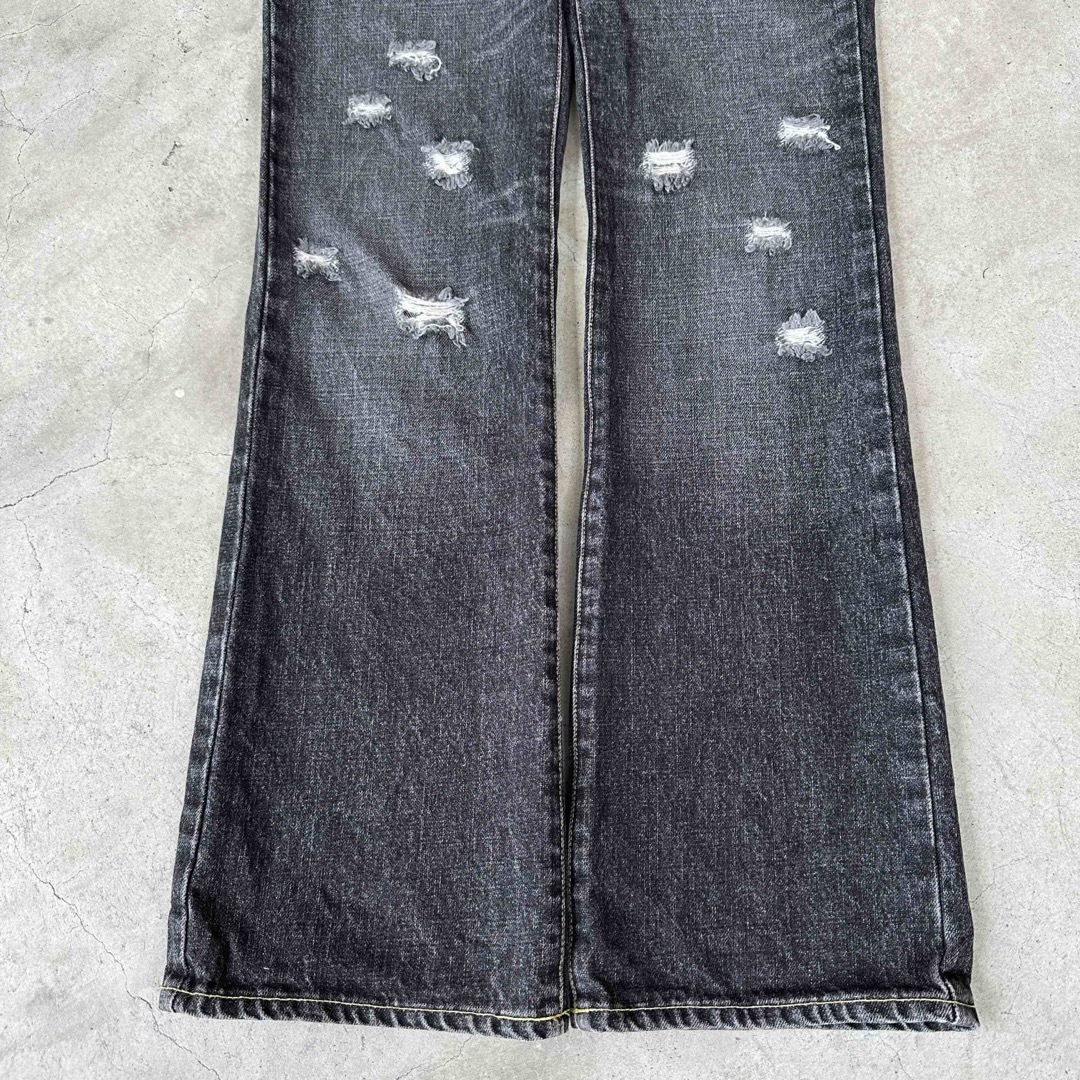 【archive】00s y2k boot cut damage denim メンズのパンツ(デニム/ジーンズ)の商品写真