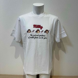 90s ペコちゃん tシャツ M ねい 白 ◇48 90s ペコちゃん tシャツ M ねい 白 ◇48