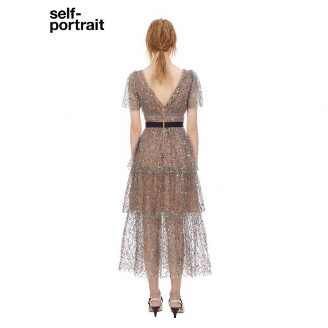 ❇️Selfportrait正規24秋新作セルフポートレートフレア ❇️Selfportrait正規24秋新作セルフポートレートフレア
