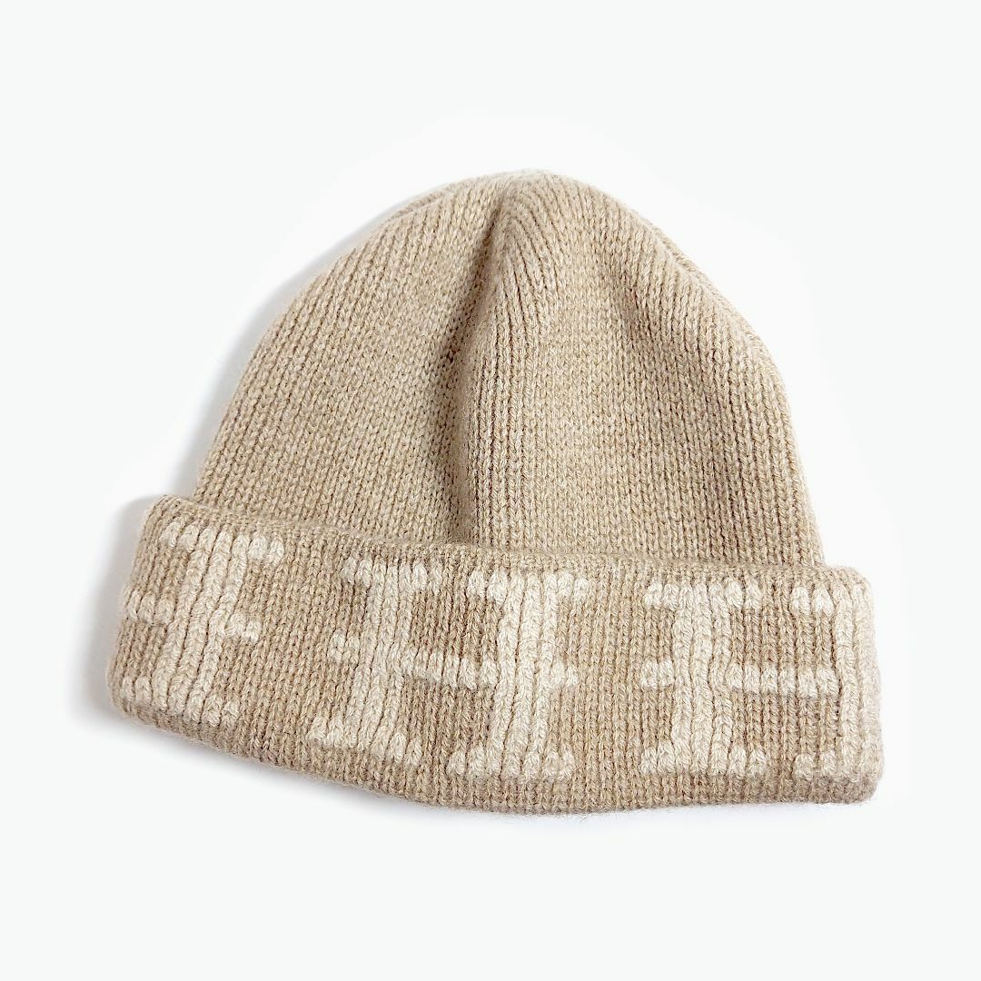 HERMES - 新品 HERMES✨エルメス Hロゴ カシミヤ100% ニット帽 HERMES - 新品 HERMES✨エルメス Hロゴ カシミヤ100% ニット帽