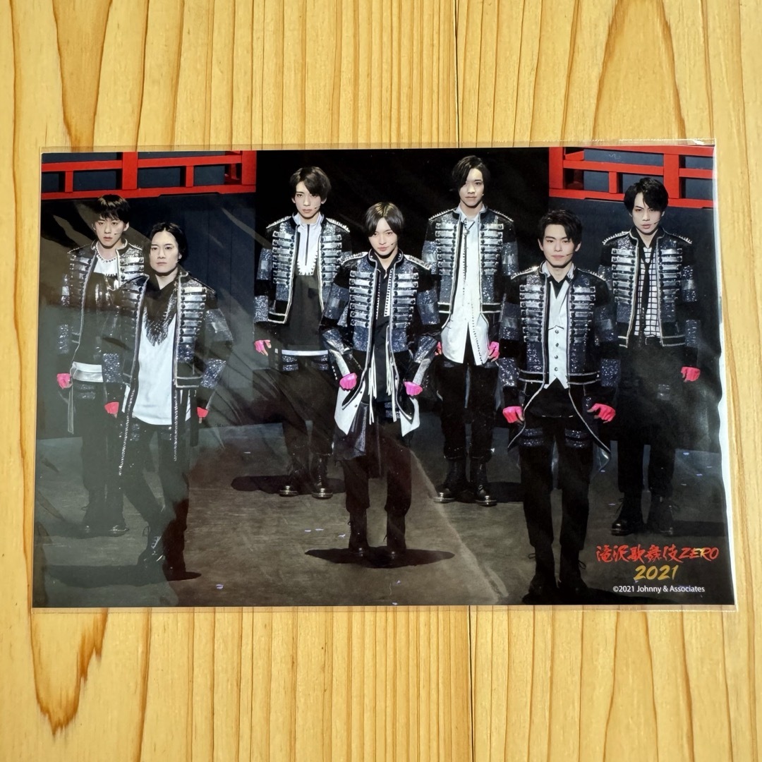 滝沢歌舞伎ZERO 2021 IMPACTors 松井奏 ステフォ 7枚セットの 滝沢歌舞伎ZERO 2021 IMPACTors 松井奏 ステフォ 7枚セットの
