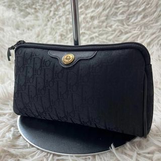 極美品】 クリスチャンディオール Dior トロッター コスメポーチ 極美品】 クリスチャンディオール Dior トロッター コスメポーチ