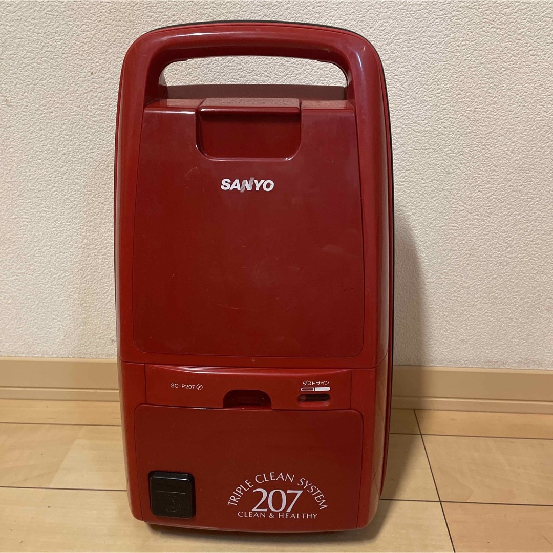 SANYO - SANYO 電気掃除機 SC-P207 1987.7-12月期製 昭和レトロ SANYO - SANYO 電気掃除機 SC-P207 1987.7-12月期製 昭和レトロ