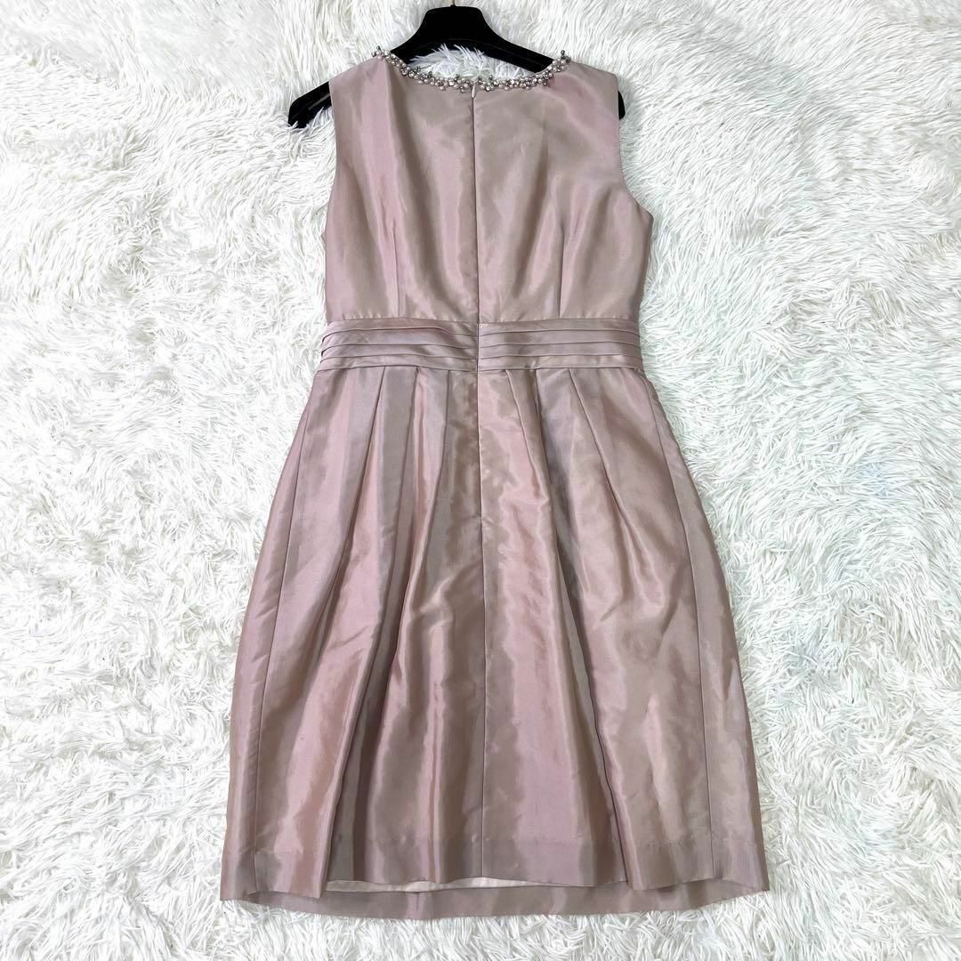 美品 グレースコンチネンタル ベージュ ノースリーブ ワンピース 美品 グレースコンチネンタル ベージュ ノースリーブ ワンピース